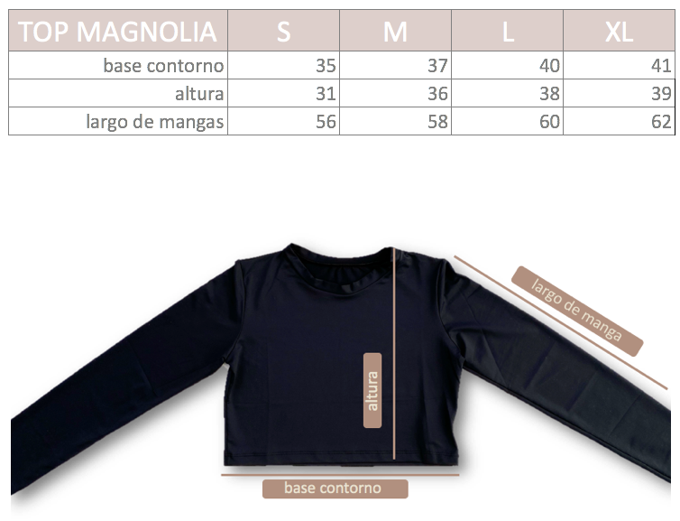 Top Magnolia Black
